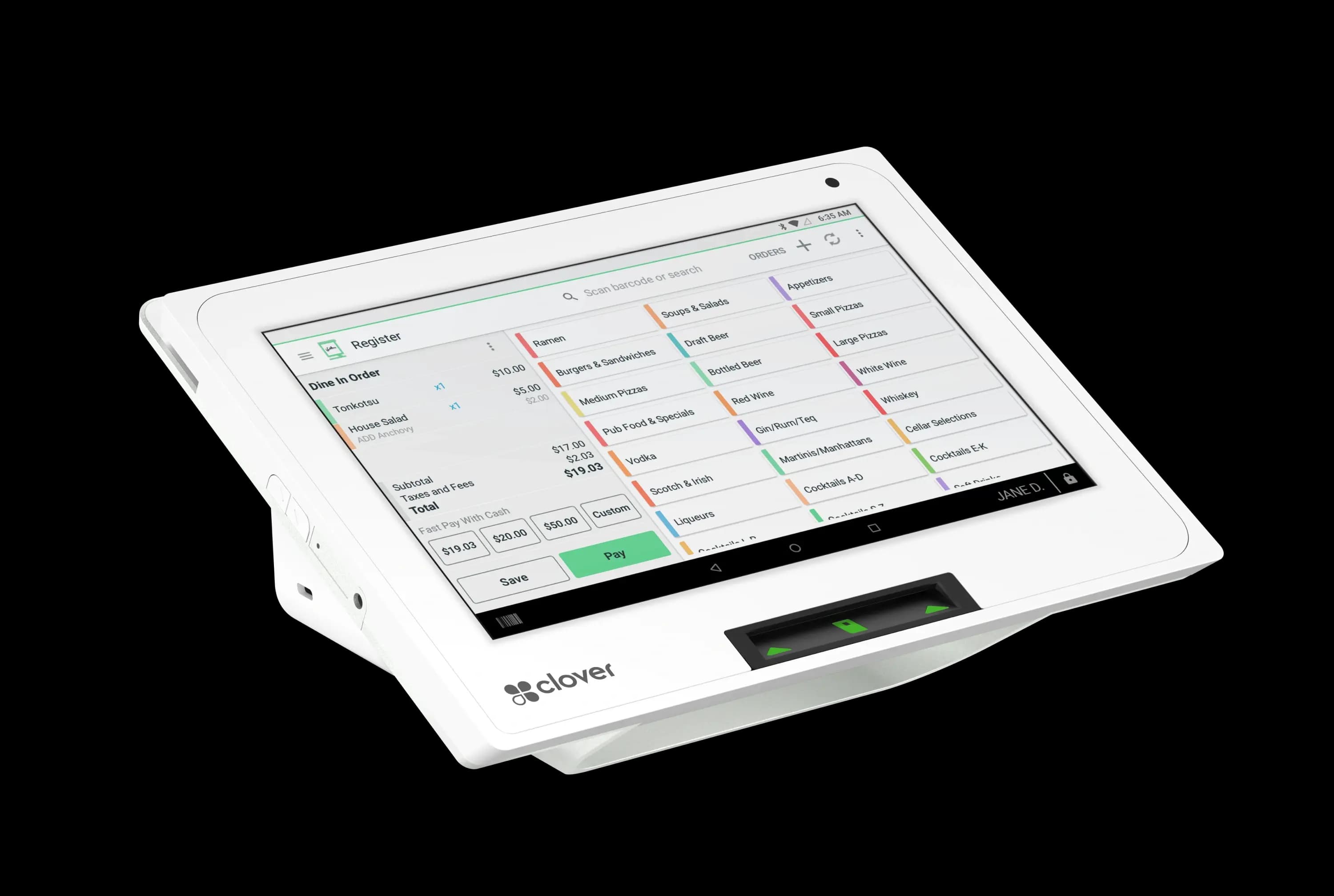 Clover Mini — Countertop terminal